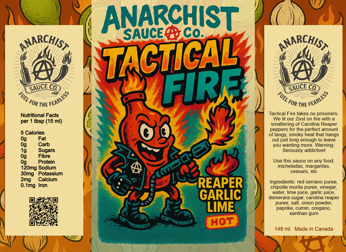 Tactical Fire - Reaper Garlic Lime