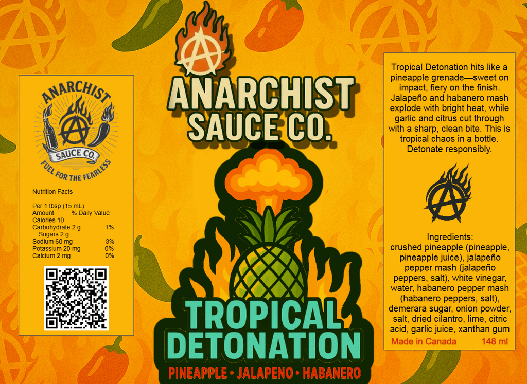 Tropical Detonation - Pineapple Jalapeño Habanero