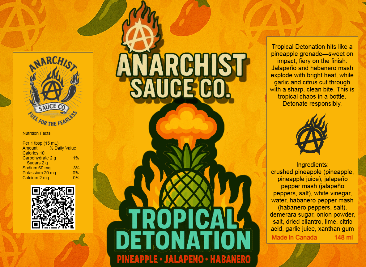 Tropical Detonation - Pineapple Jalapeño Habanero