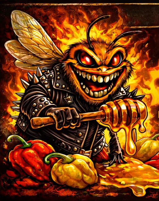 Scotch Bonnet Hot Honey